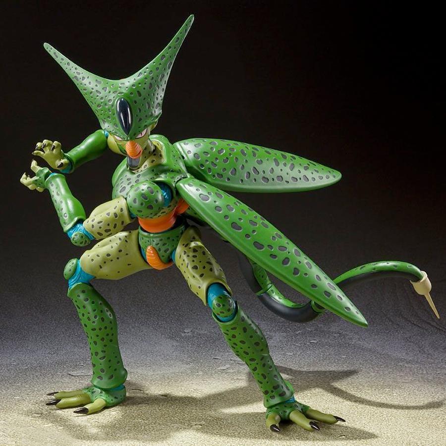 Dragon Ball Z Cell First Form S.H.Figuarts Bandai Action Figure Dragon Ball Z Cell First Form S.H.Figuarts Bandai Action Figure