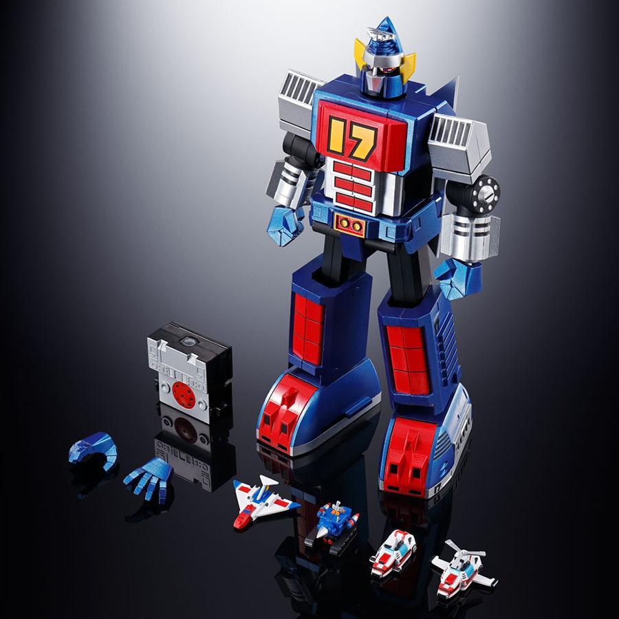 Metal Action Figure GX-101 Daitetsujin 17 Soul of Chogokin Bandai Spirits
