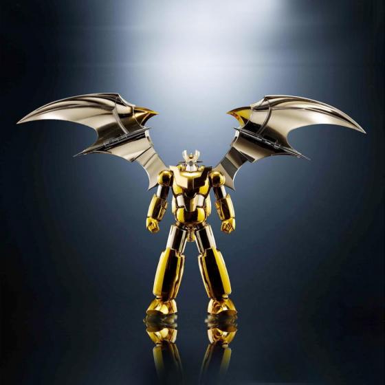 Figurine articulée métal Shin Mazinger Z Gold ver. Super Robot Chogokin Bandai Tamashii Nations