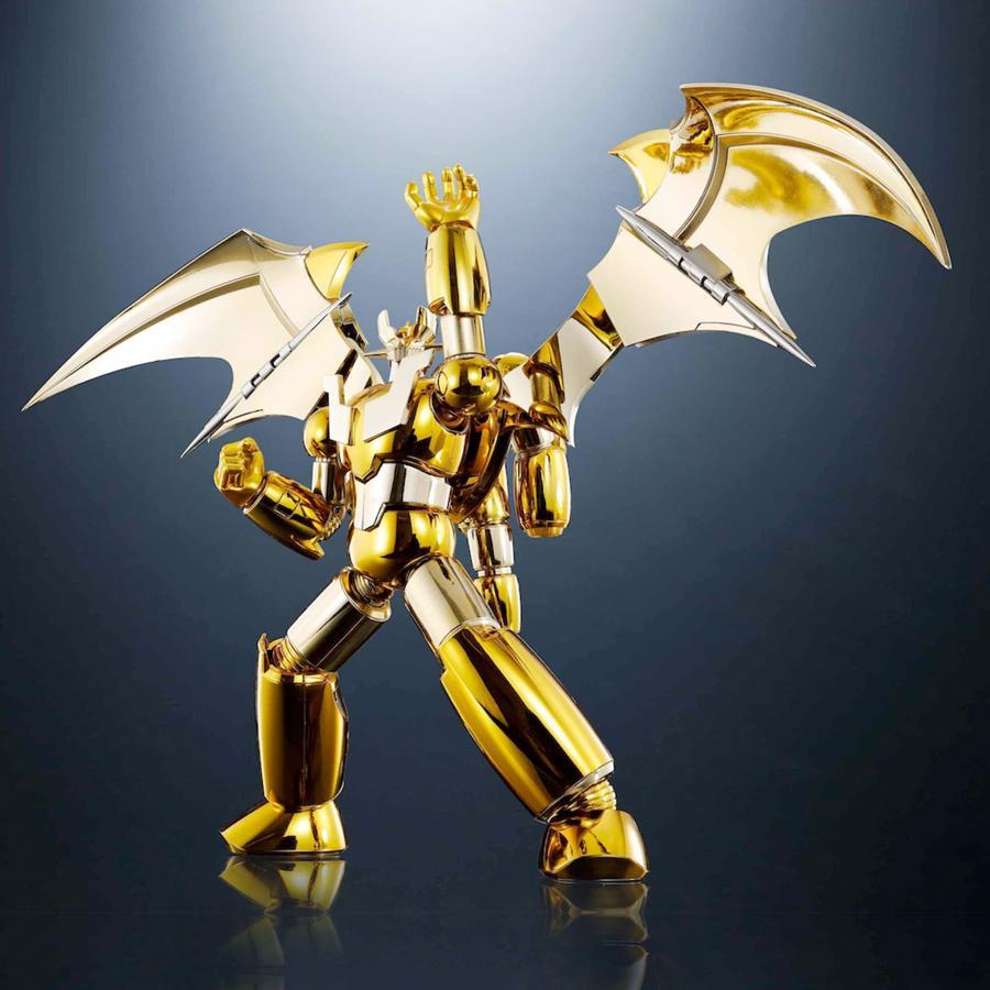 Figurine articulée métal Shin Mazinger Z Gold ver. Super Robot Chogokin Bandai Tamashii Nations