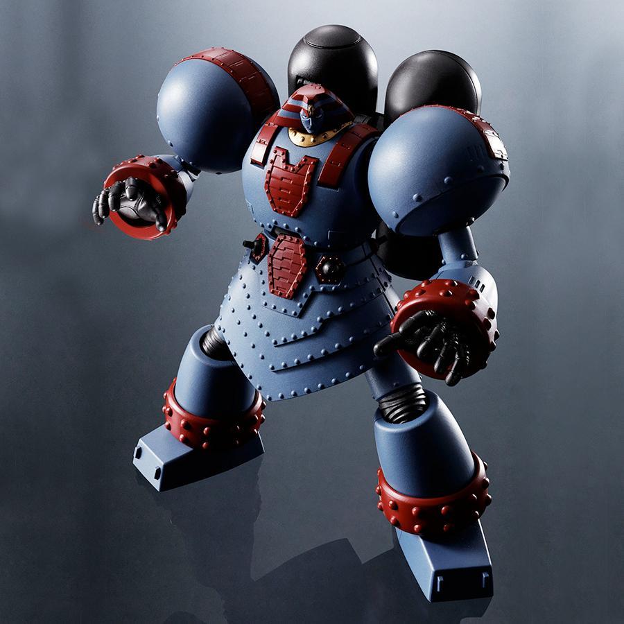 Robot métal articulé manga Koketsu Jeeg Giant Robo Animation Version Super Robot Chogokin Bandai Tamashii Nations