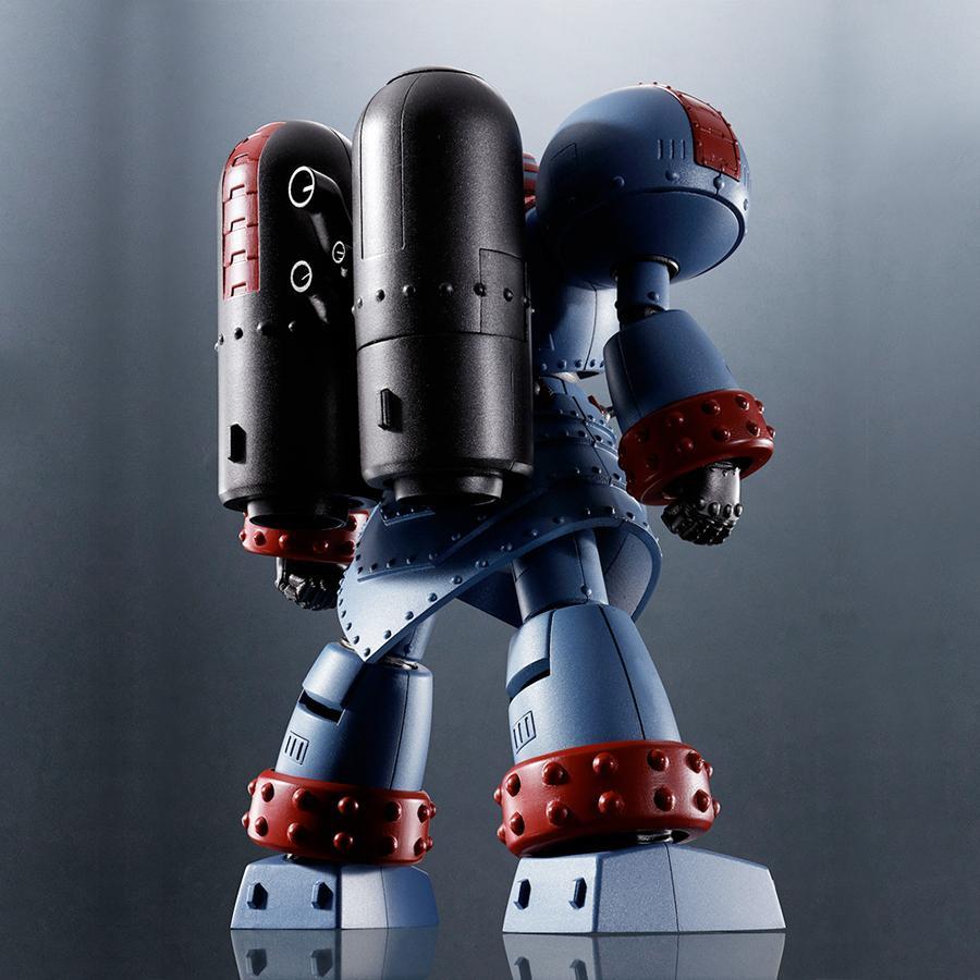 Robot métal articulé manga Koketsu Jeeg Giant Robo Animation Version Super Robot Chogokin Bandai Tamashii Nations