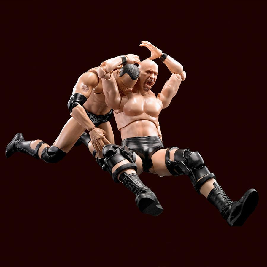 Action figure wrestler WWE Stone Cold Steve Austin Bandai S.H.Figuarts Tamashii Nations