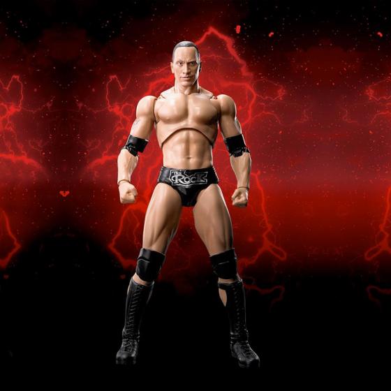 Figurine articulée catcheur WWE The Rock Bandai S.H.Figuarts Tamashii Nations