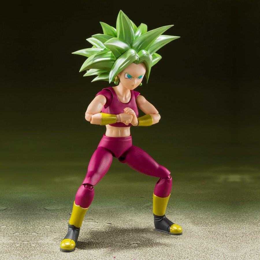 Figurine PVC articulée manga Dragon Ball Super Super Saiyan Kefla S.H.Figuarts Bandai Tamashii Nations