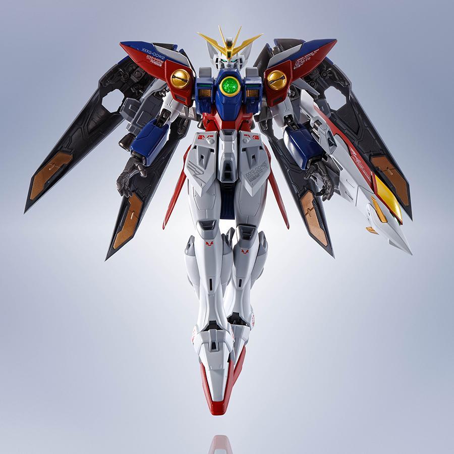 Side MS Wing Gundam Zero Metal Robot Spirits Action Figure