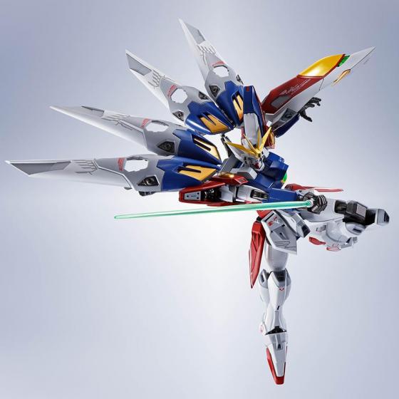 Side MS Wing Gundam Zero Metal Robot Spirits Action Figure