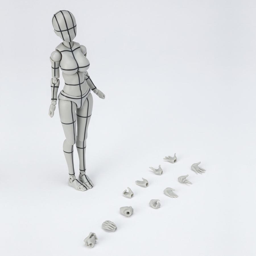 Body Chan -Kentari Yabuki- Wire Frame Grey Color Ver. S.H.Figuarts Figure Body Chan -Kentari Yabuki- Wire Frame Grey Color Ver. S.H.Figuarts Figure