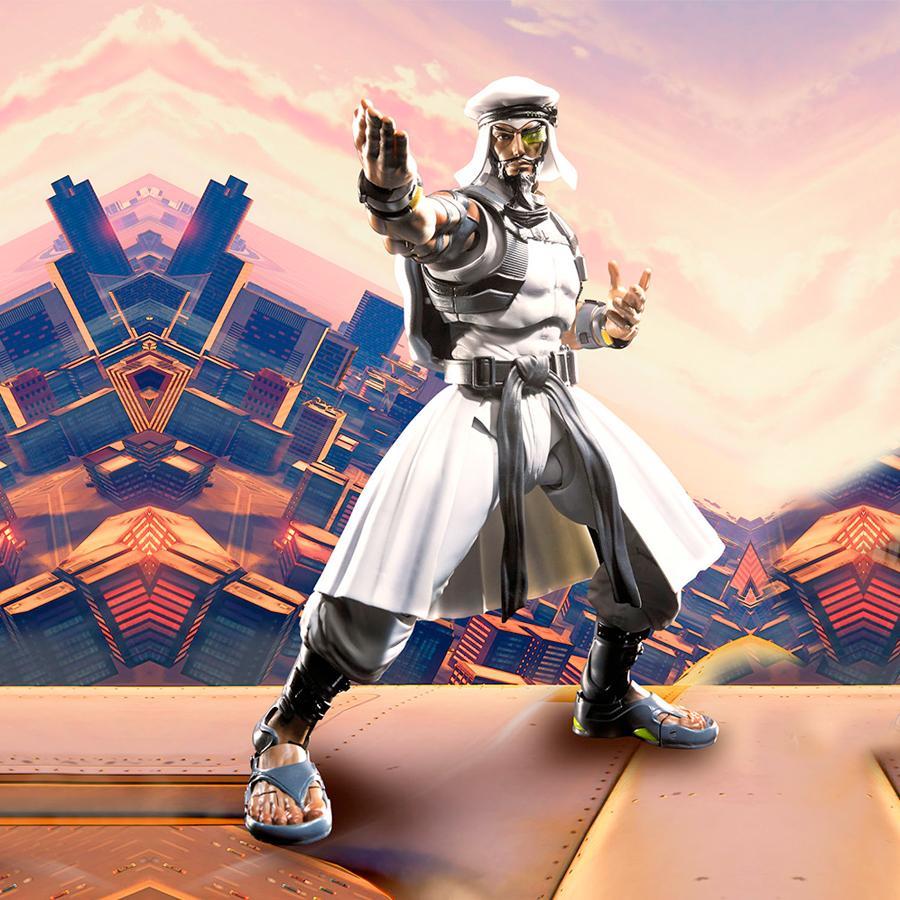 Street Fighter 5 Rashid S.H.Figuarts Tamashii Nations Action Figure