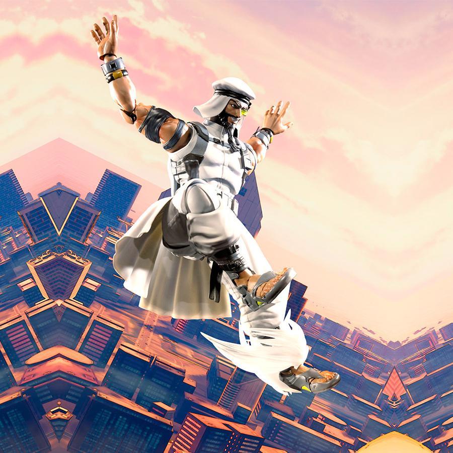 Street Fighter 5 Rashid S.H.Figuarts Tamashii Nations Action Figure