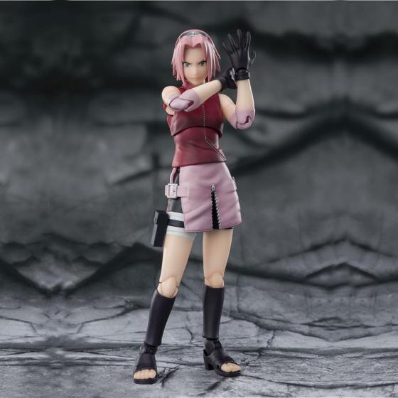 Figurine Sakura Haruno Inheritor of Tsunade's indominable will S.H.Figuarts Bandai