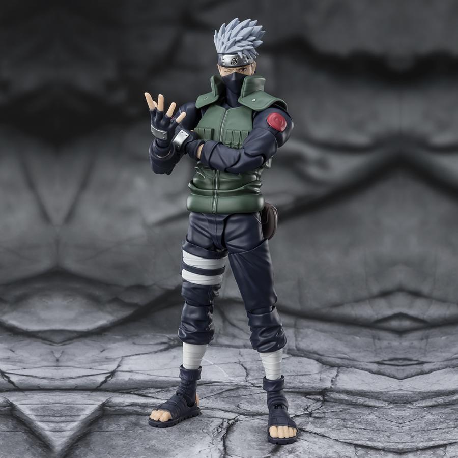 Kakashi Hatake The famed Sharingan Hero S.H.Figuarts Bandai Figur Kakashi Hatake The famed Sharingan Hero S.H.Figuarts Bandai Figur