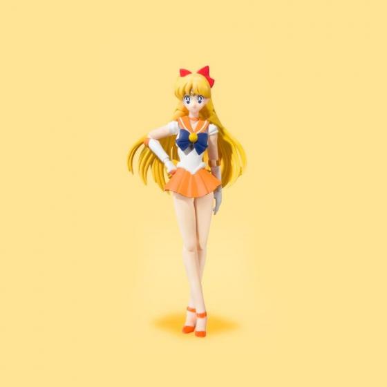Sailor Moon Figurine Sailor Venus Anime Color Edition S.H.Figuarts