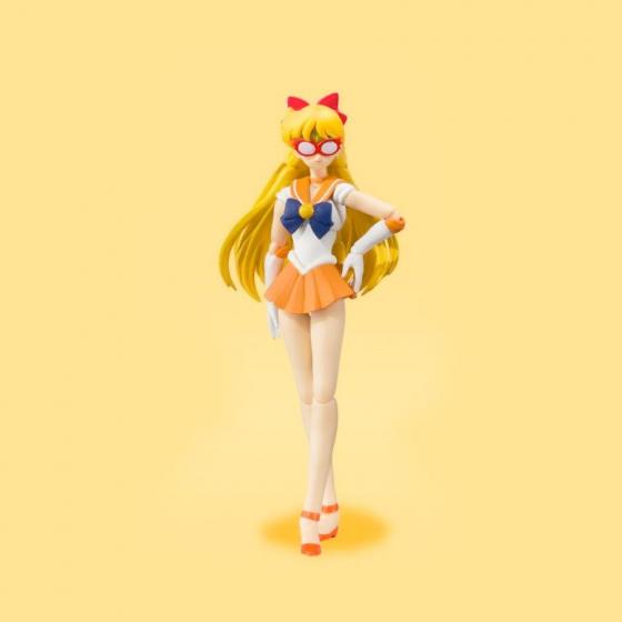Sailor Moon Figurine Sailor Venus Anime Color Edition S.H.Figuarts