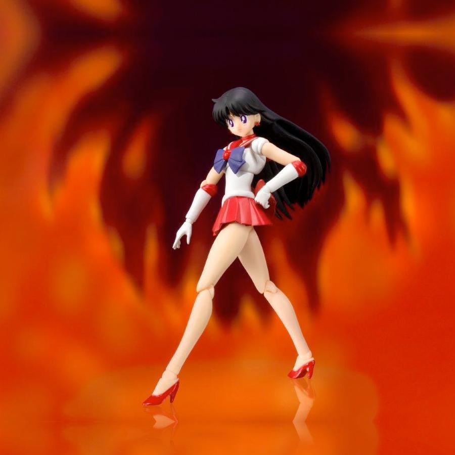 Sailor Moon Sailor Mars Anime Color Edition S.H.Figuarts Figurine Sailor Moon Sailor Mars Anime Color Edition S.H.Figuarts Figurine