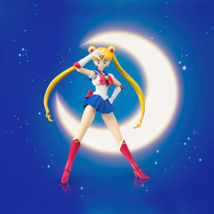 Sailor Moon Sailor Moon Anime Color Edition S.H.Figuarts Bandai Figure Sailor Moon Sailor Moon Anime Color Edition S.H.Figuarts Bandai Figure