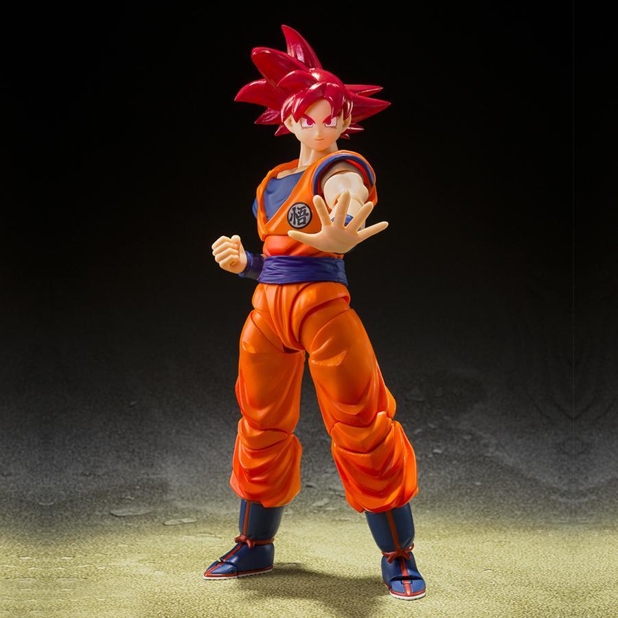 Dragon Ball Super Super Saiyan Son Goku -Saiyan God of Virtue- S.H.Figuarts Bandai Figure Dragon Ball Super Super Saiyan Son Goku -Saiyan God of Virtue- S.H.Figuarts Bandai Figure
