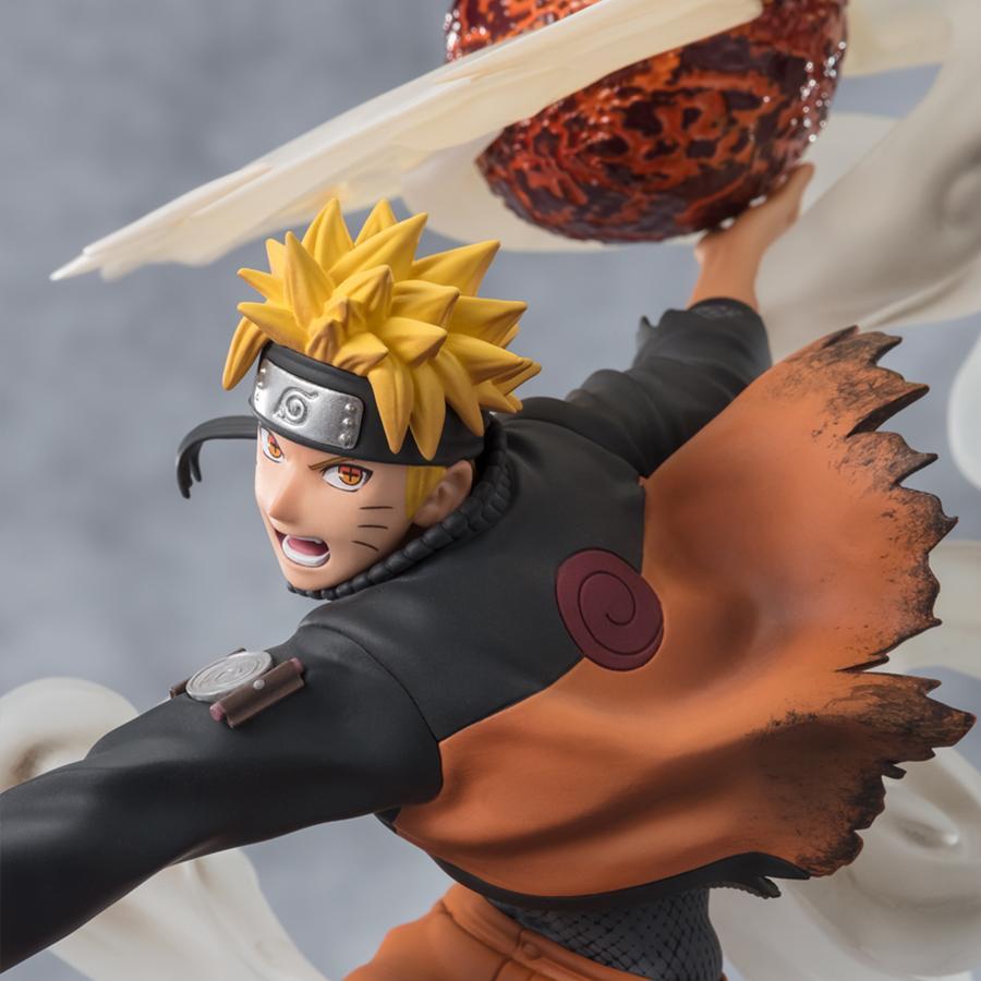 Naruto Uzumaki -Sage Art: Lava Release Rasenshuriken- Figuarts Zero Extra Battle Figure Bandai