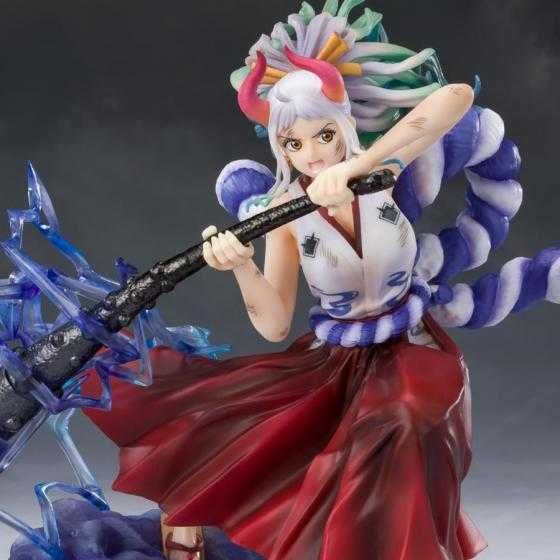 Figurine One Piece YAMATO Thunder Bagua (Battle Scarred Ver.) -EXCLUSIVE EDITION- Figuarts Zero Extra Battle Bandai