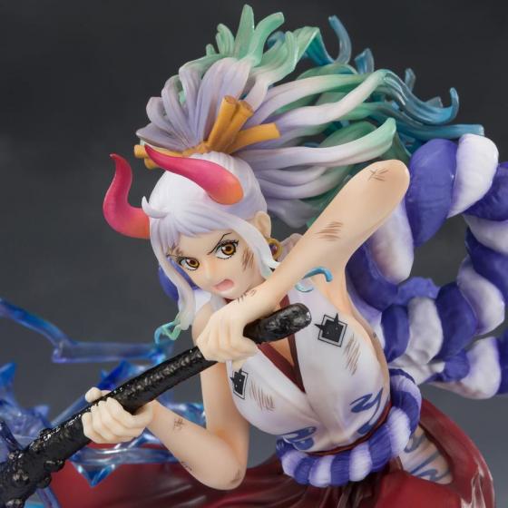 Figurine One Piece YAMATO Thunder Bagua (Battle Scarred Ver.) -EXCLUSIVE EDITION- Figuarts Zero Extra Battle Bandai
