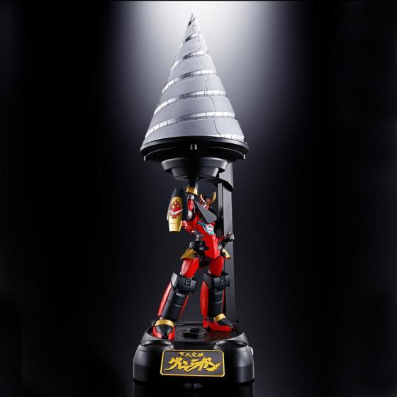 Tengen Toppa Gurren Lagann GX-107 Gurren Lagann & Giga Drill Set Soul of Chogokin Bandai Figure
