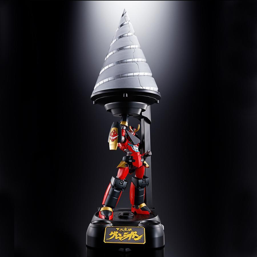 Tengen Toppa Gurren Lagann GX-107 Gurren Lagann & Giga Drill Set Soul of Chogokin Bandai Figure Tengen Toppa Gurren Lagann GX-107 Gurren Lagann & Giga Drill Set Soul of Chogokin Bandai Figure