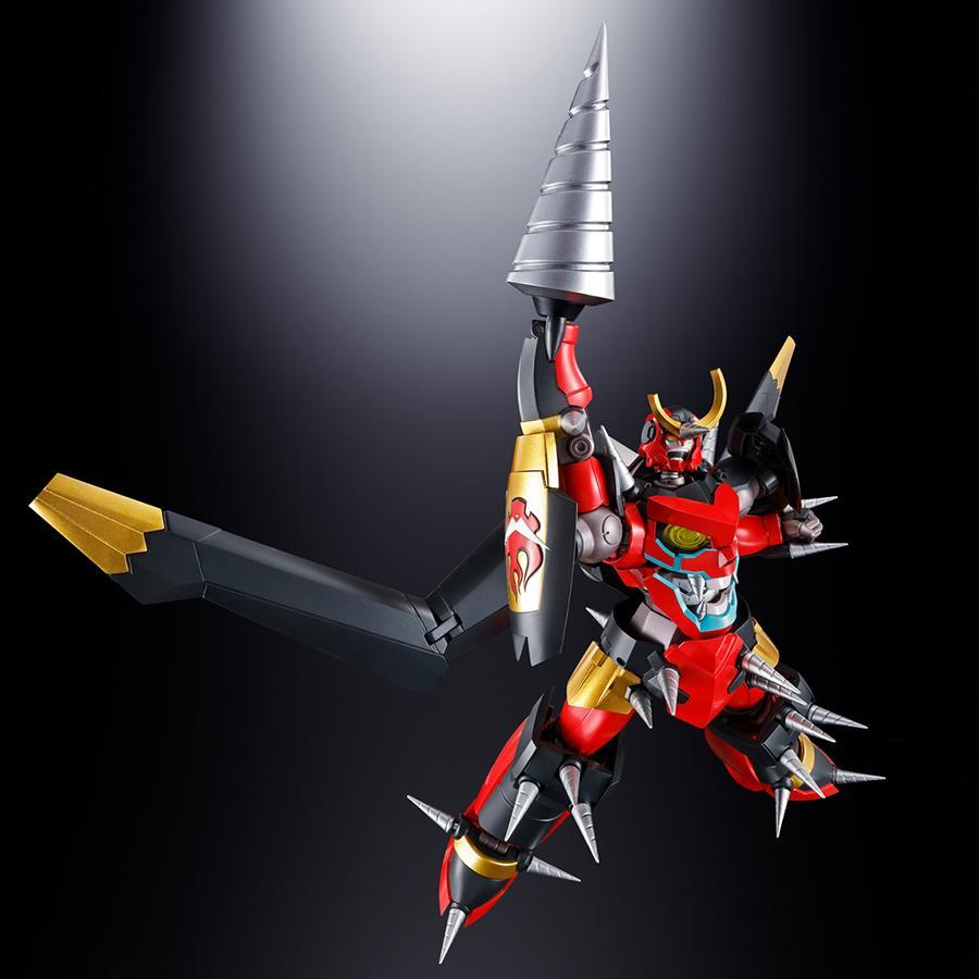 Figurine GX-107 Gurren Lagann & Giga Drill Set Soul of Chogokin Bandai