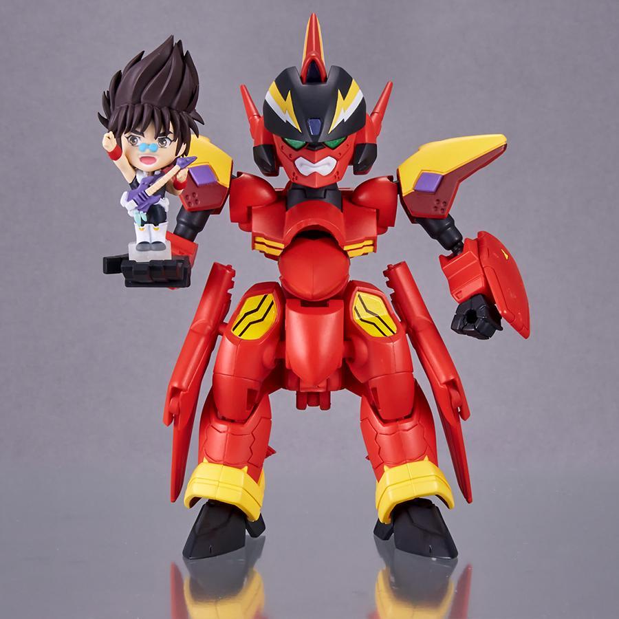 Figurine Macross 7 VF-19 Custom Fire Valkyrie with Basara Nekki Bandai