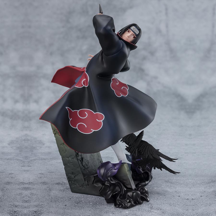 Naruto Shippuden Itachi Uchiha The Light & Dark of the Mangekyo Sharingan Figuarts Zero Extra Battle Bandai Statue