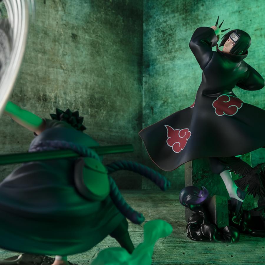 Naruto Shippuden Itachi Uchiha The Light & Dark of the Mangekyo Sharingan Figuarts Zero Extra Battle Bandai Figure