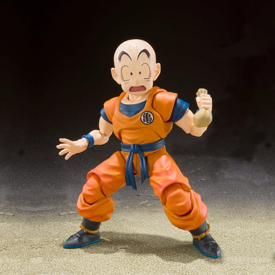 Dragon Ball Z Krillin -Earth's Strongest Man S.H.Figuarts Action Figure