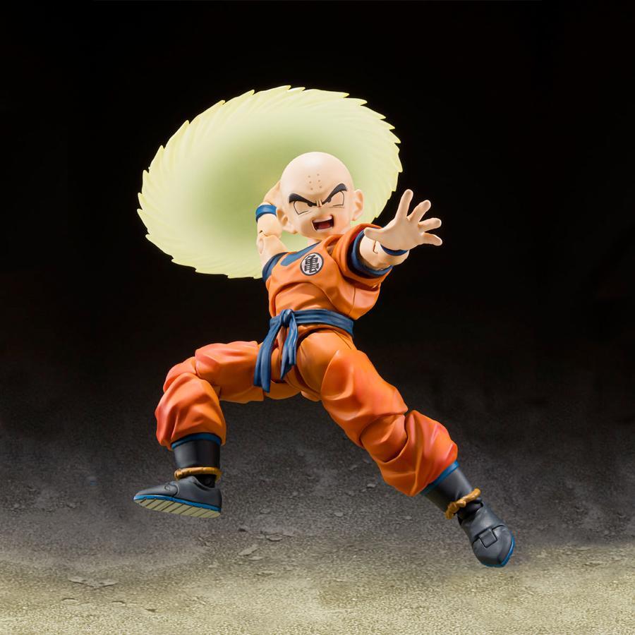 Dragon Ball Z Krillin -Earth's Strongest Man S.H.Figuarts Action Figure