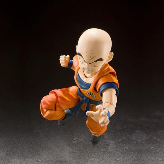 Dragon Ball Z Krillin -Earth's Strongest Man S.H.Figuarts Action Figure