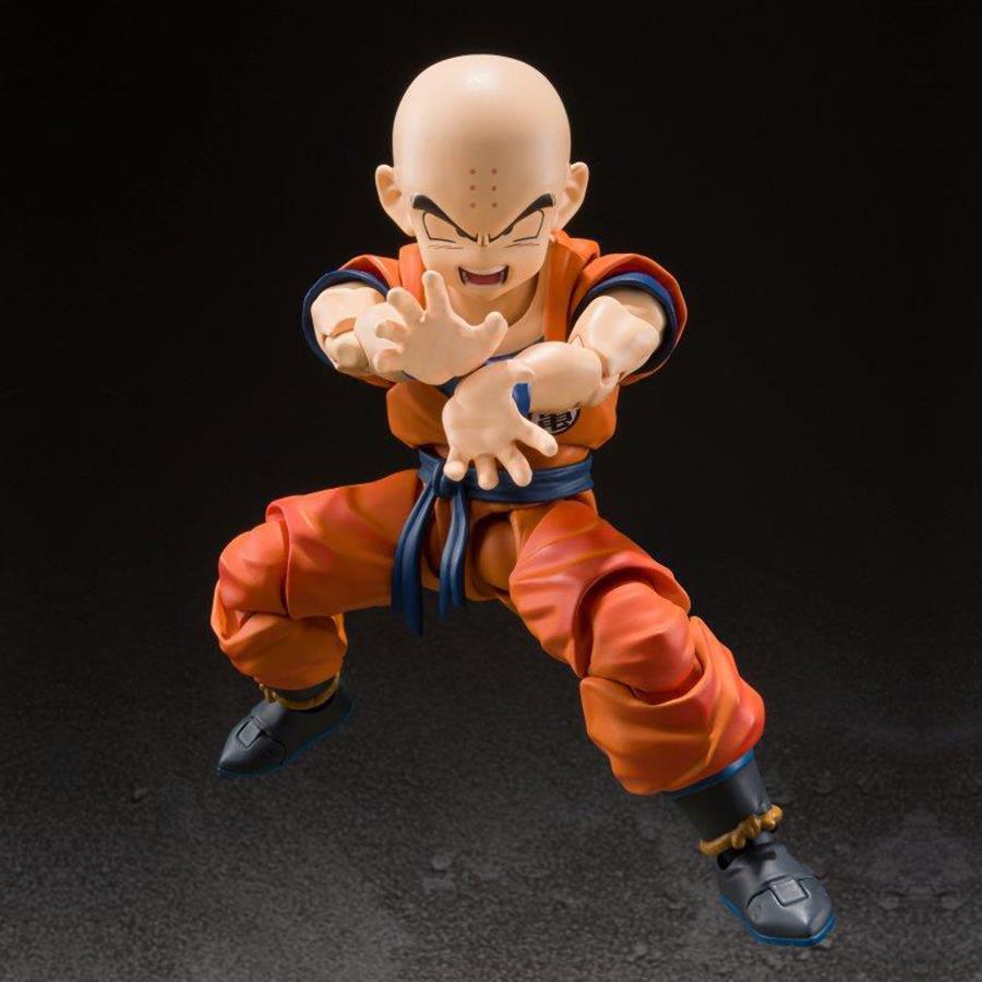 Dragon Ball Z Krillin -Earth's Strongest Man S.H.Figuarts Action Figure