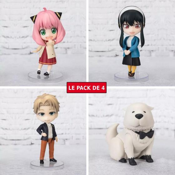 Spy X Family Pack de 4 Figurines Figuarts Mini Bandai