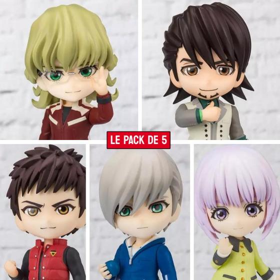Tiger & Bunny 2 Pack de 5 Figurines Figuarts Mini Bandai