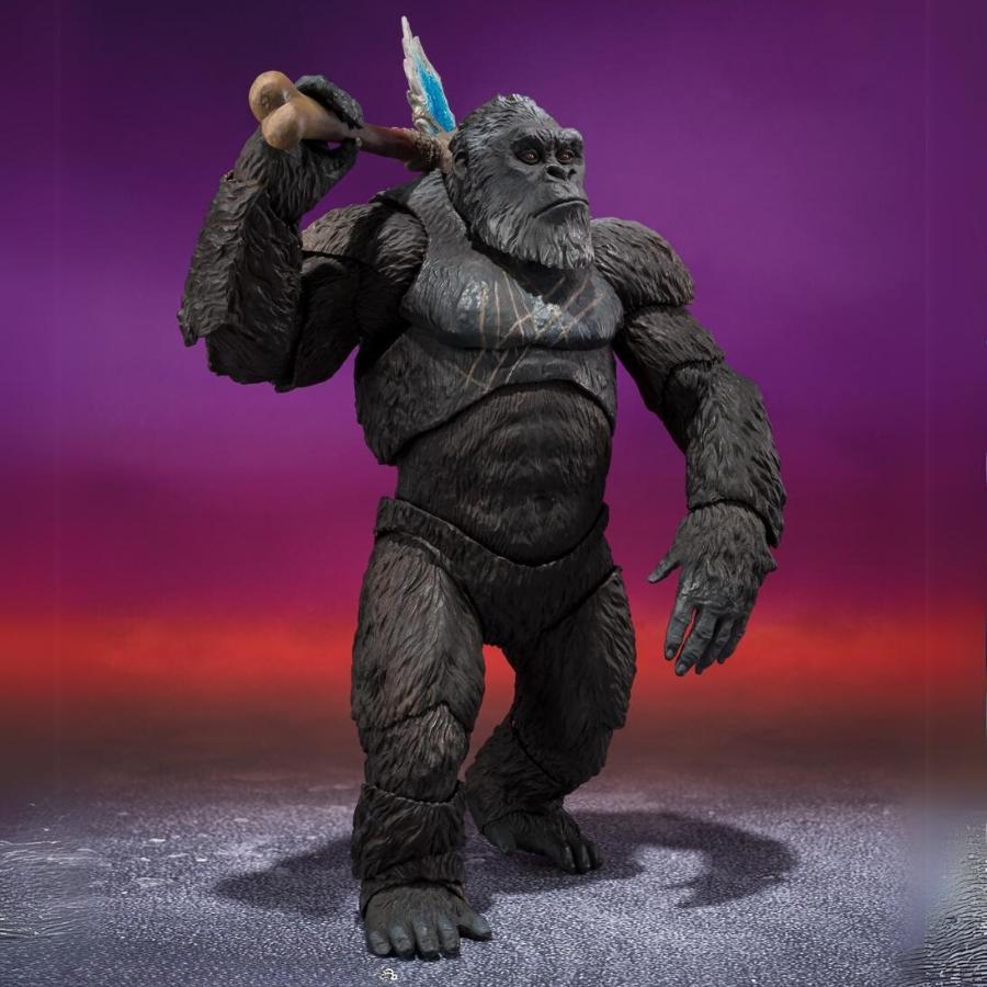 Figurine Kong from Godzilla x Kong : The New Empire (2024) S.H.MonsterArts Bandai