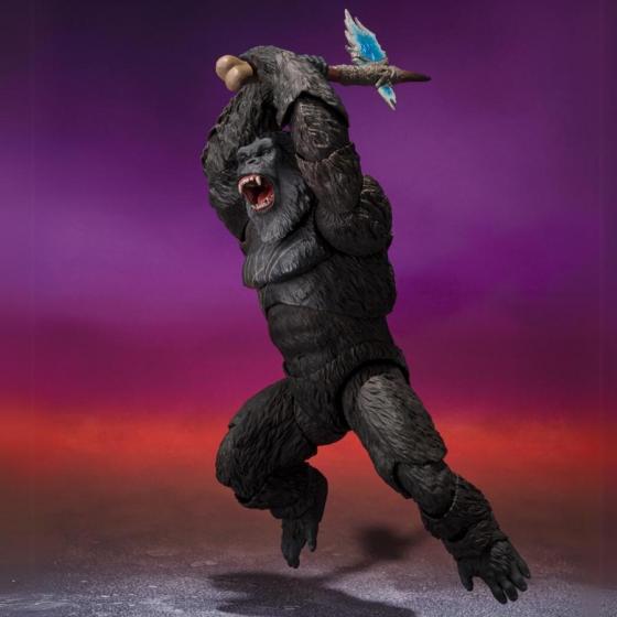 Figurine Kong from Godzilla x Kong : The New Empire (2024) S.H.MonsterArts Bandai