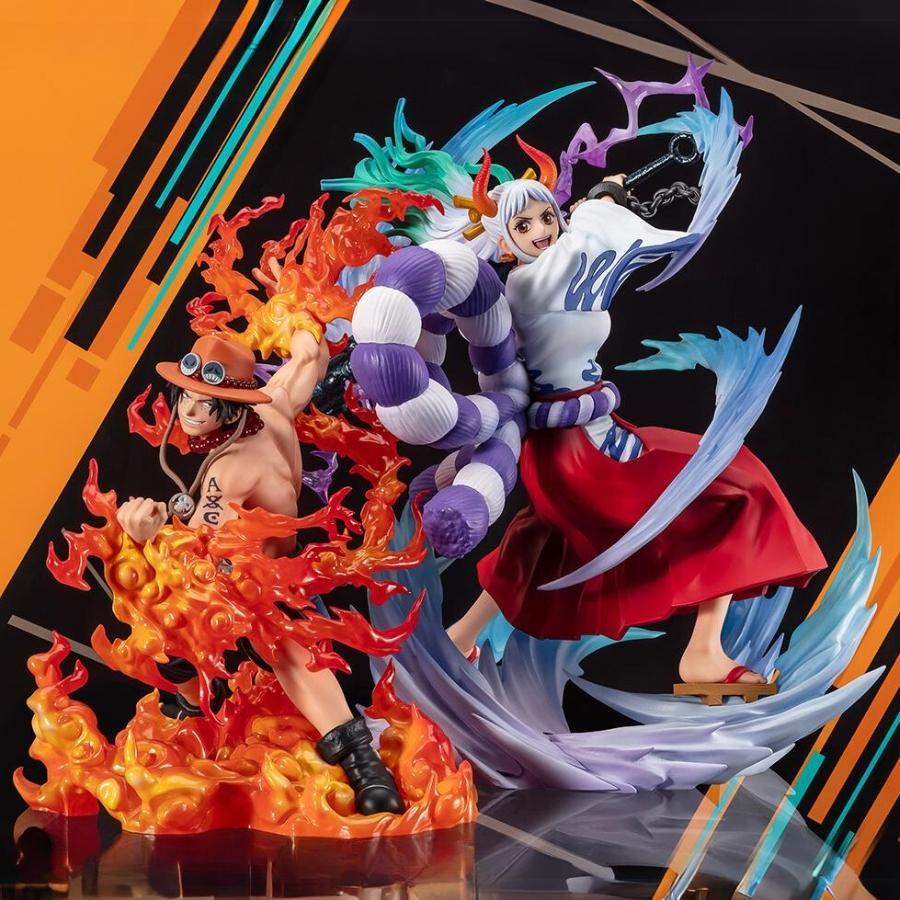 One Piece Portgas.D.Ace One Piece Bounty Rush 5th Anniversary Figuarts Zero Extra Battle Bandai Figure
