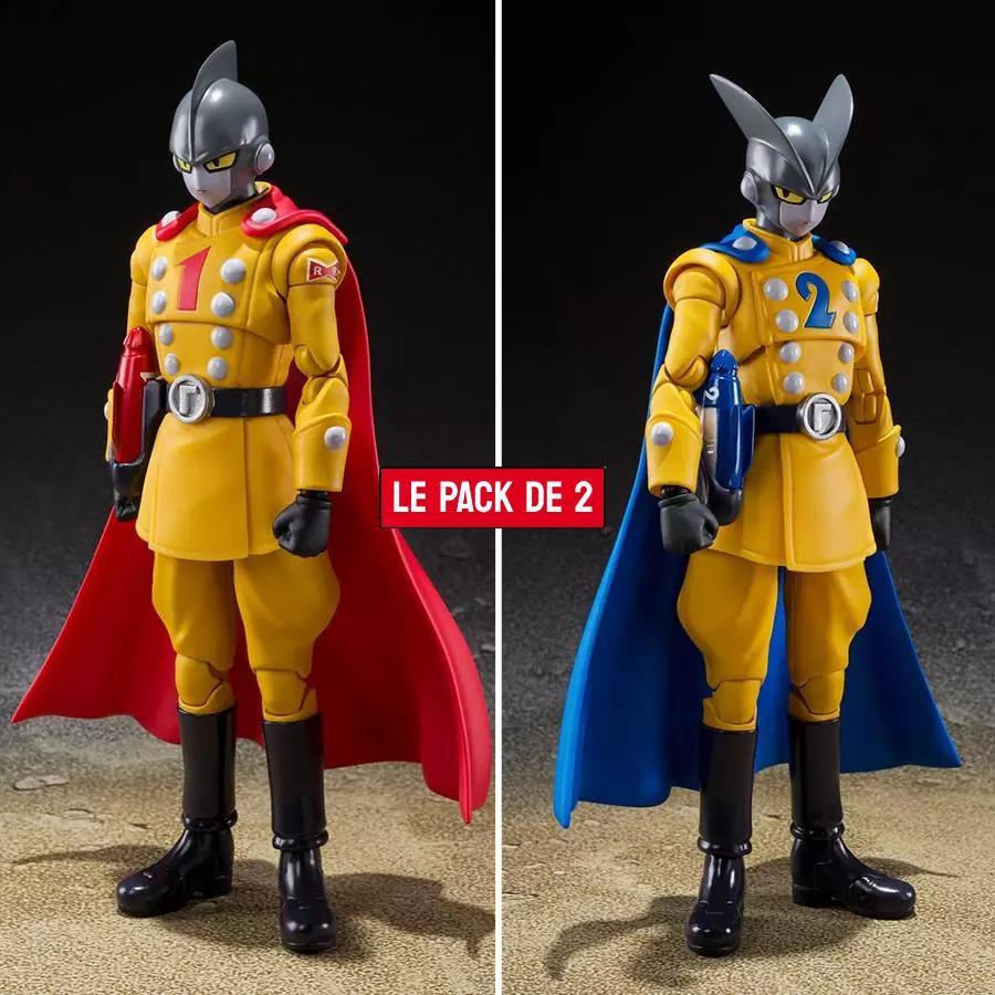 Dragon Ball Super : Super Hero Gamma 1 + Gamma 2 S.H.Figuarts Bandai Pack Figures Dragon Ball Super : Super Hero Gamma 1 + Gamma 2 S.H.Figuarts Bandai Pack Figures