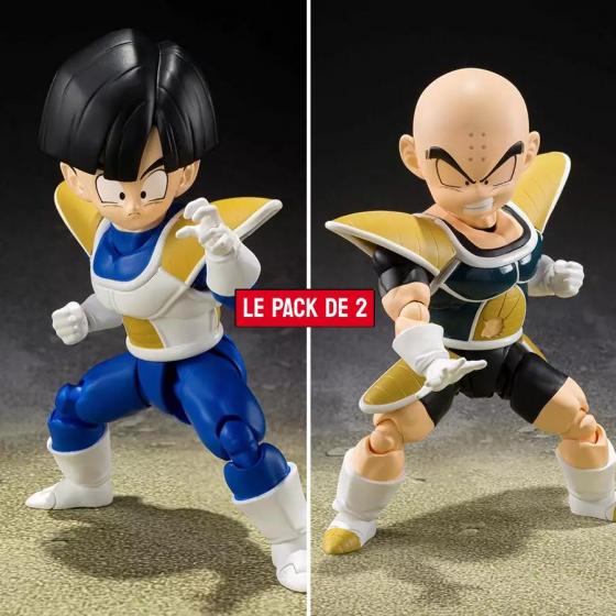 Dragon Ball Z  Pack of 2 S.H.Figuarts Bandai Figures
