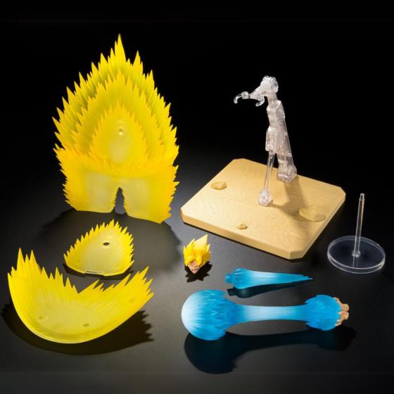 Dragon Ball Z / Figure Super Saiyan Son Goku's Effect Parts Set - Teleport Kamehameha -
