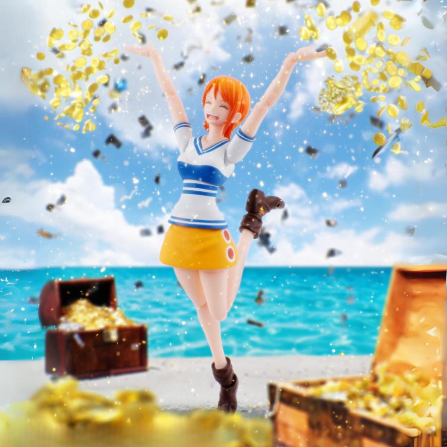 Figurine One Piece Nami Romance Dawn S.H.Figuarts Bandai