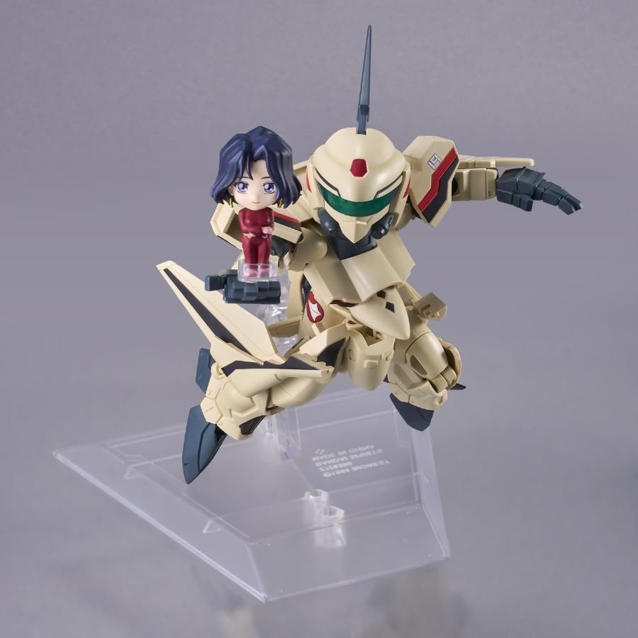 Macross Plus / Figurine YF-19(ISAMU ALVA DYSON USE) with MYUNG FANG LONE - TINY SESSION