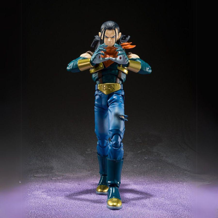Dragon Ball GT / Figurine Super Android 17 S.H.Figuarts Bandai
