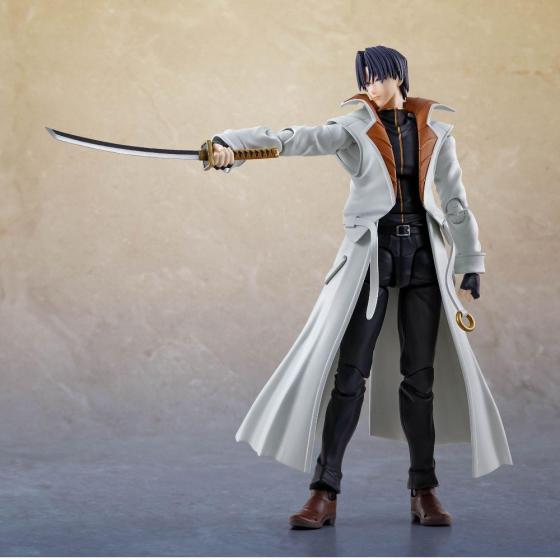 Rurouni Kenshin / Action Figure Aoshi Shinomori : Meiji Swordsman Romantic Story S.H.Figuarts Bandai