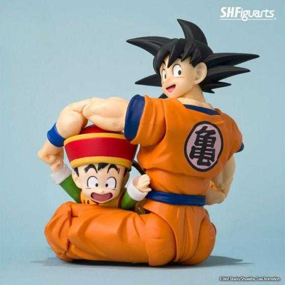 Dragon Ball Z / Figurines Son Goku & Son Gohan Kid & Kinto-Un - EXCLUSIVE EDITION - S.H.Figuarts