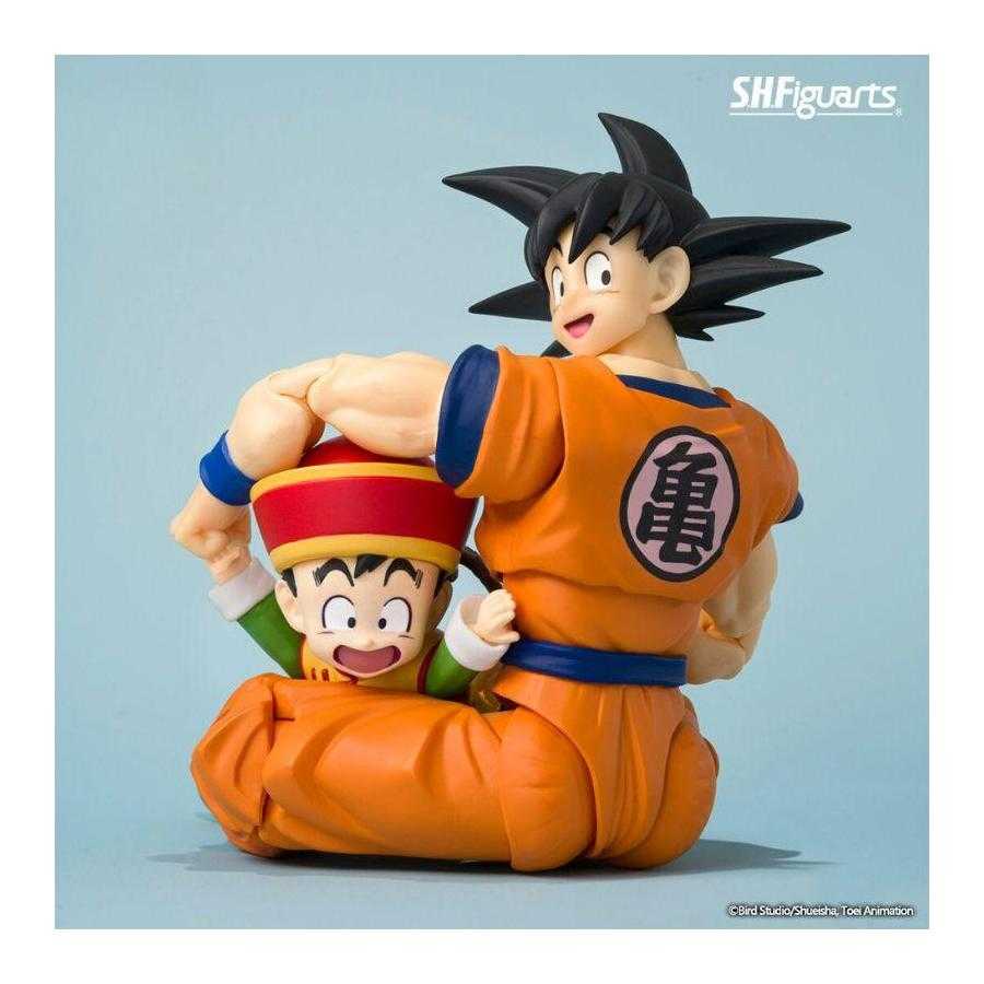 Dragon Ball Z / Figurines Son Goku & Son Gohan Kid & Kinto-Un - EXCLUSIVE EDITION - S.H.Figuarts