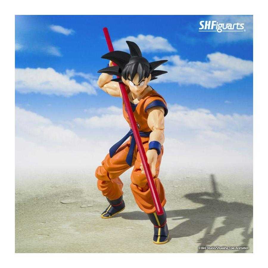 Dragon Ball Z / Figurines Son Goku & Son Gohan Kid & Kinto-Un - EXCLUSIVE EDITION - S.H.Figuarts