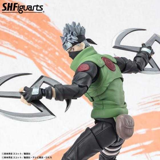 Naruto / Figurine Kakashi Hatake - Narutop99 - EXCLUSIVE EDITION - S.H.Figuarts